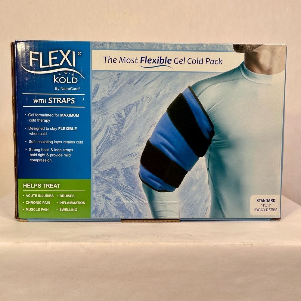 FlexiKold Gel Cold Pack with Straps Standard Size